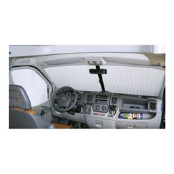 REMIS siderudeplissegardin, Mercedes Benz 2006, grå
